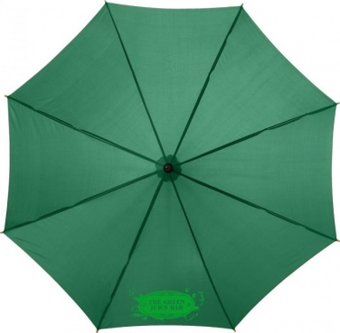 Лого трейд pекламные cувениры фото: Автоматический зонт Kyle 23", зеленый