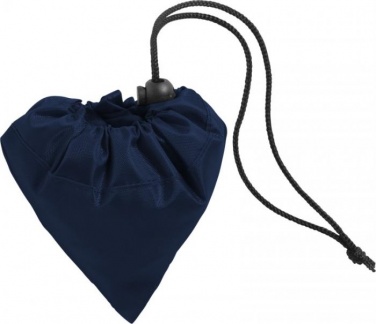 Логотрейд pекламные продукты картинка: Складная сумка для покупок Bungalow, тёмно-синий