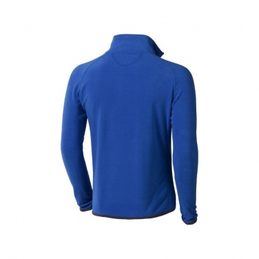 Лого трейд бизнес-подарки фото: Микрофлисовая куртка Brossard с молнией на всю длину, синий