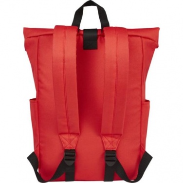Логотрейд бизнес-подарки картинка: Рюкзак Byron 15,6" GRS RPET 18 л, красный
