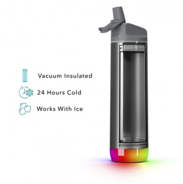 Лого трейд pекламные cувениры фото: HidrateSpark® PRO 600 мл умная водяная бутылка из нержавеющей стали.
