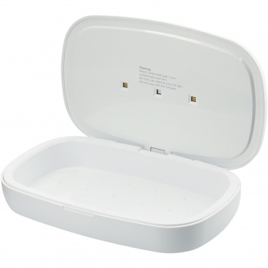 Лого трейд pекламные cувениры фото: УФ-стерилизатор для смартфона Capsule с беспроводным зарядным устройством (5 Вт)