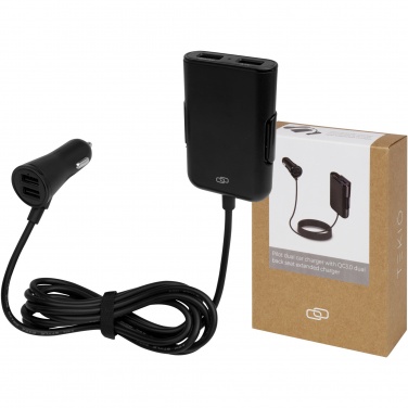 Автомобильное зарядное устройство Pilot QC 3.0 с удлинителем для задних сидений – детальный вид 8