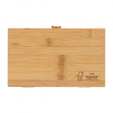 Логотрейд pекламные продукты картинка: Набор инструментов из бамбука Carvine, 21 предмет