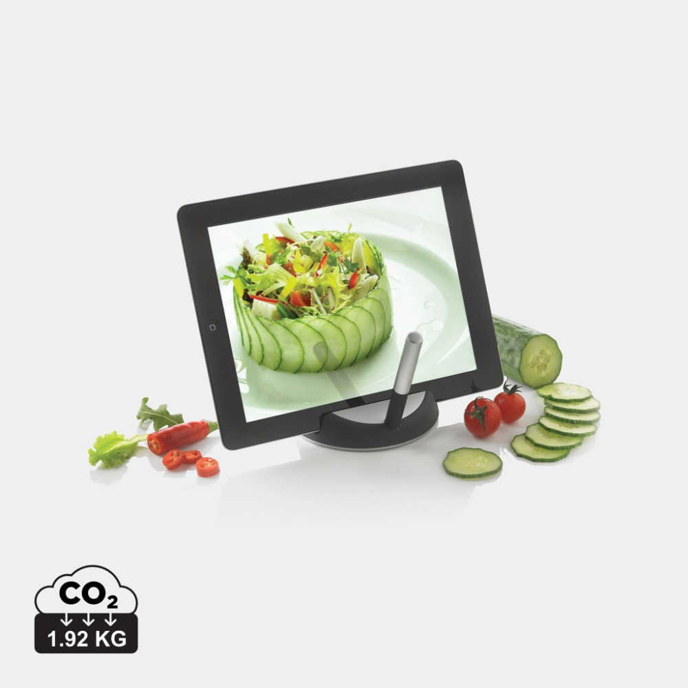 Подставка для планшета Chef с сенсорным пером, черный, изображение товара