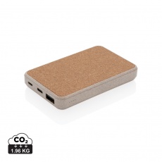 Карманный внешний аккумулятор Cork and Wheat емкостью 5000 мАч