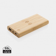 Беспроводной внешний аккумулятор Bamboo 8.000 мАч 5 Вт