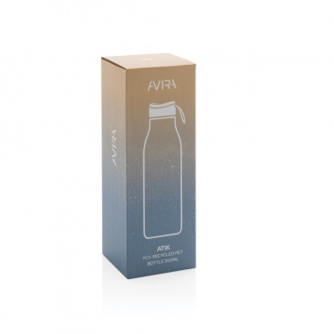 Бутылка Avira Atik из переработанного ПЭТ (RCS), 500 мл, прозрачный – детальный вид 16