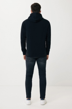 Лого трейд pекламные cувениры фото: Легкая толстовка с капюшоном Iqoniq Rila из переработанного хлопка