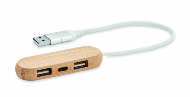 Разветвитель USB, Древесина, вариант цвета