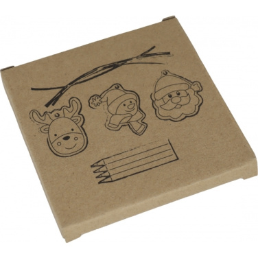 Логотрейд pекламные продукты картинка: Набор для рисования елочных бирок ДРЕЗДЕН