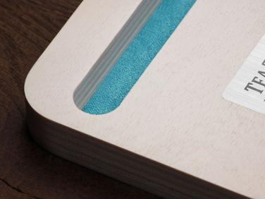 Логотрейд pекламные cувениры картинка: Деревянная подставка для телефона 1848121