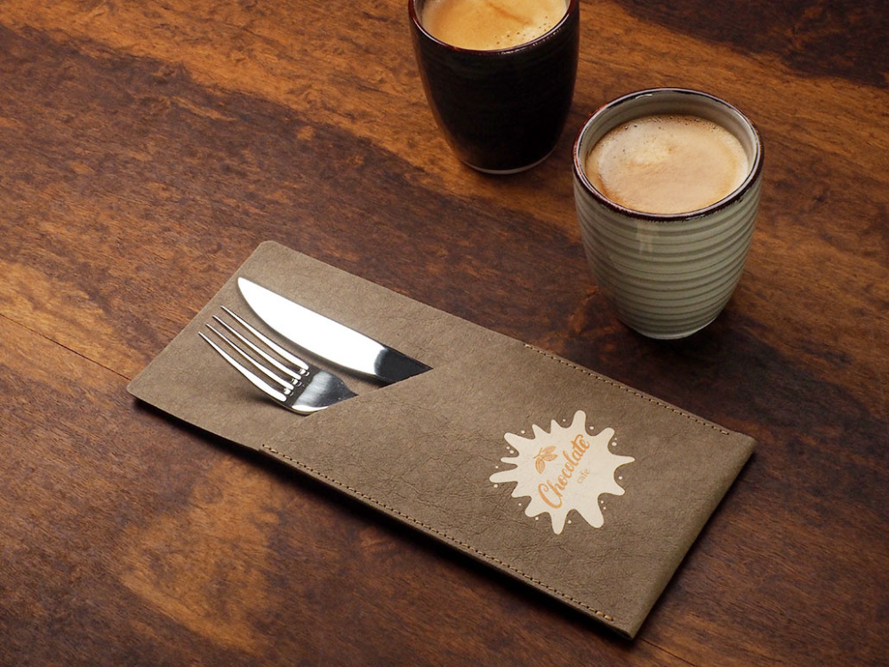 Логотрейд pекламные cувениры картинка: Конверт для столовых приборов 1598106