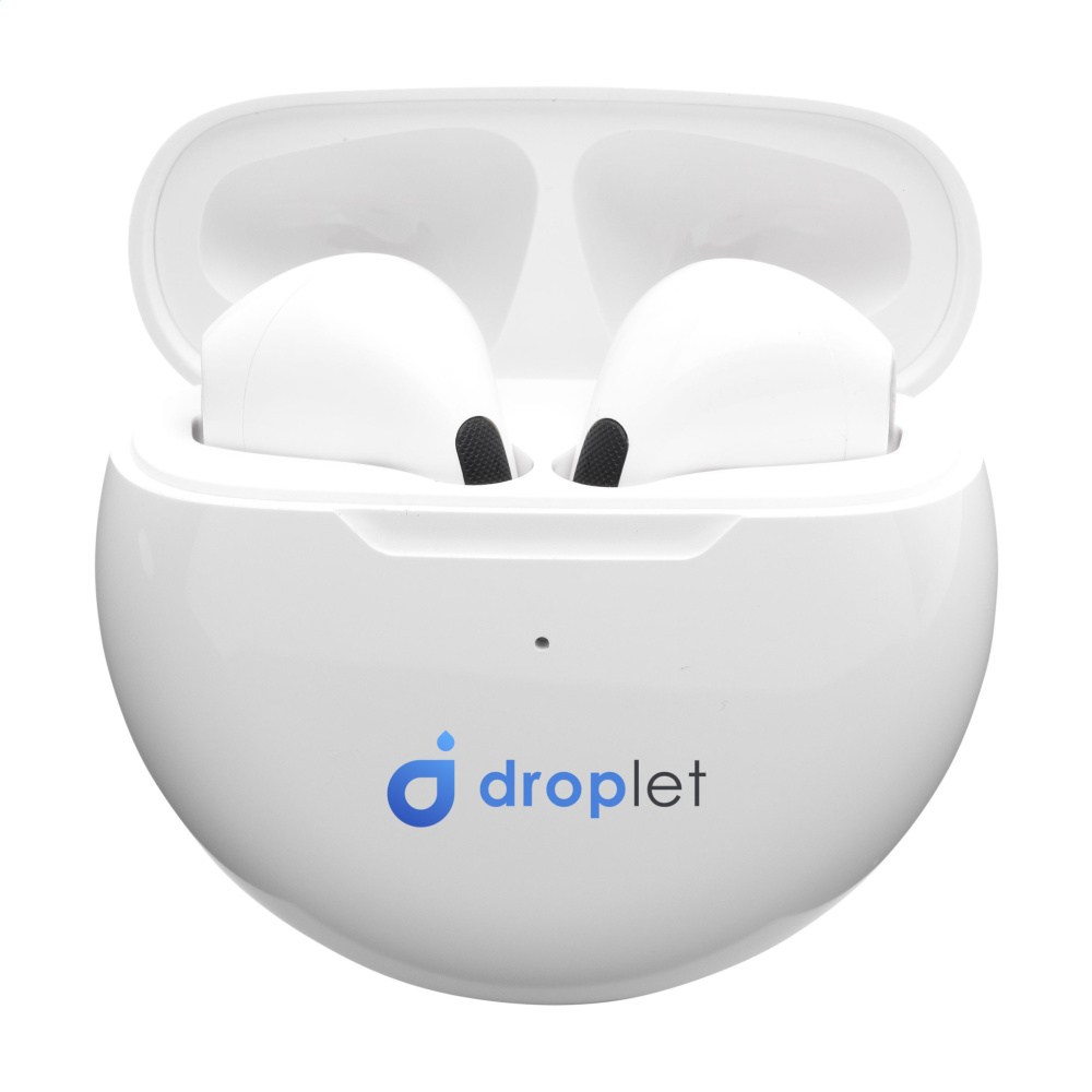 Логотрейд pекламные подарки картинка: Беспроводные наушники Calypso RCS Recycled