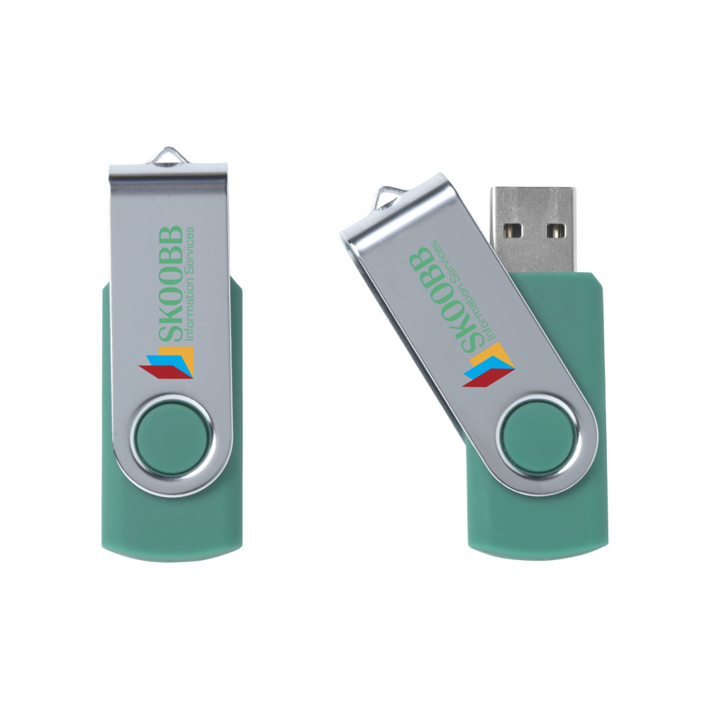 USB-Twist 32 ГБ, зеленый, вариант цвета