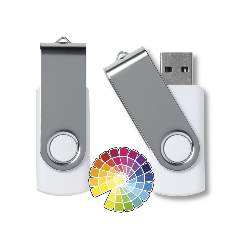 USB-Twist 64 ГБ, ваш номер ПМС, вариант цвета