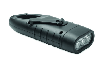 Логотрейд pекламные подарки картинка: Solar torch with dynamo crank