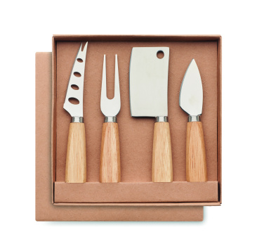 Лого трейд pекламные продукты фото: Set of 4 cheese knives