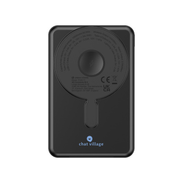 Логотрейд pекламные подарки картинка: Магнитный блок питания Urban Vitamin Delano 5 в 1, 10 000 мАч, 20 Вт в сутки