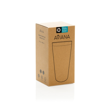 Термостакан Aviana™ Rowan из переработанной стали RCS, 500 мл, черный – детальный вид 6