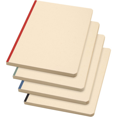 Логотрейд pекламные cувениры картинка: Liliana блокнот формата А5 с мягкой обложкой из сахарного тростника и RPET