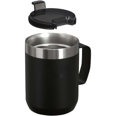 Походная кружка объемом 236 мл Stanley Everyday , Сплошной черный – детальный вид 3
