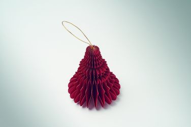 Логотрейд pекламные cувениры картинка: Christmas paper tree hanger