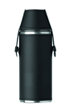 Лого трейд pекламные подарки фото: Hip flask with shot cups