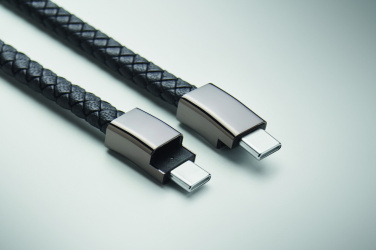 Логотрейд pекламные cувениры картинка: Braided bracelet cable type-C