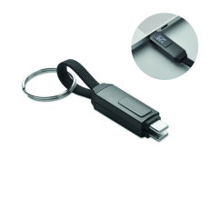 60W charging cable keyring