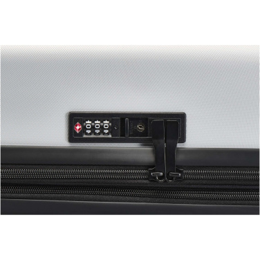 Лого трейд бизнес-подарки фото: Rover чемодан на колесах из материалов, переработанных согласно стандарту GRS, объемом 70 л