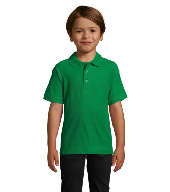 Логотрейд pекламные подарки картинка: SUMMER II KIDS Polo 170g