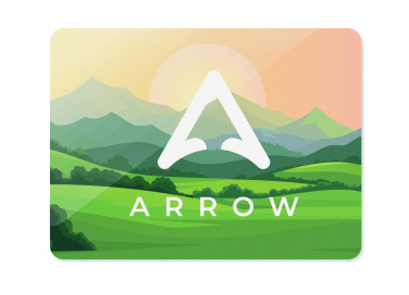 Логотрейд pекламные подарки картинка: Rectangular magnet in PVC