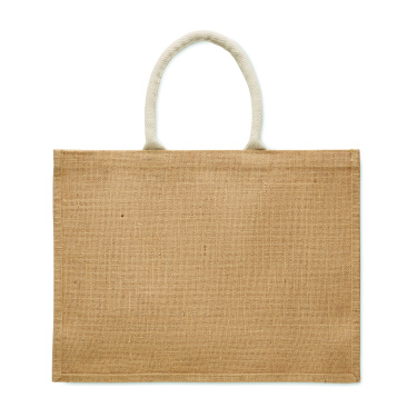 Лого трейд бизнес-подарки фото: Jute shopping bag
