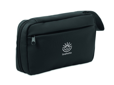 Лого трейд pекламные продукты фото: Toiletry bag 600D RPET