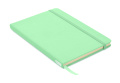 Блокнот A5 из RPET 600D, Мятно-зеленый
