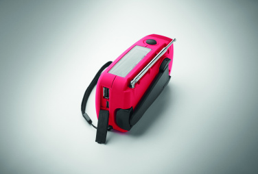 Лого трейд pекламные подарки фото: Portable radio SOS with LED torch