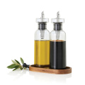 Набор дозаторов для масла и уксуса AdHoc Menage AromaPour, 300 мл, прозрачный