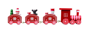 Лого трейд бизнес-подарки фото: Wooden Christmas train