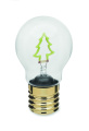 LED decorative bulb, Неоново-зелёный
