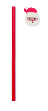 Логотрейд pекламные cувениры картинка: Christmas pencil with eraser