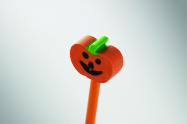 Лого трейд бизнес-подарки фото: Halloween pencil with eraser