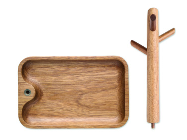 Лого трейд pекламные подарки фото: Acacia wood key tray holder