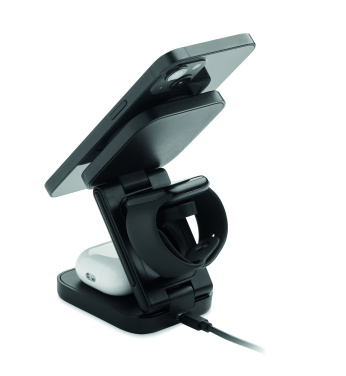 Логотрейд pекламные продукты картинка: 3in1 foldable charging station