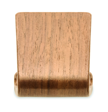 Лого трейд pекламные cувениры фото: Walnut wood phone stand
