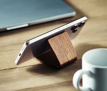 Логотрейд pекламные продукты картинка: Walnut wood phone stand