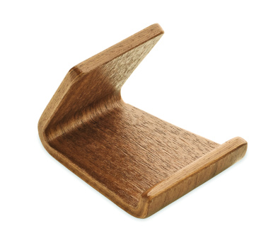 Логотрейд бизнес-подарки картинка: Walnut wood phone stand