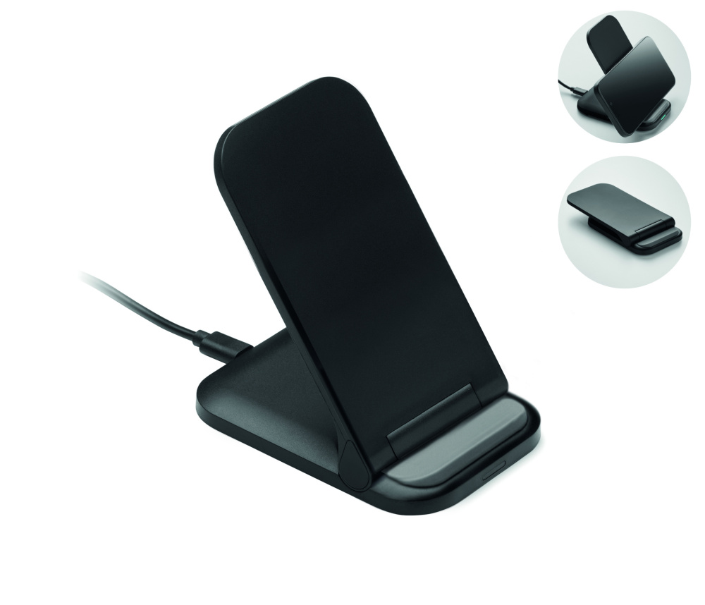 Логотрейд pекламные подарки картинка: Foldable wireless charger 15W
