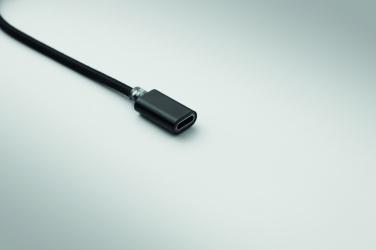 Лого трейд бизнес-подарки фото: 3-in-1 charging cable keyring