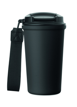 Логотрейд pекламные cувениры картинка: Recycled steel tumbler 400ml